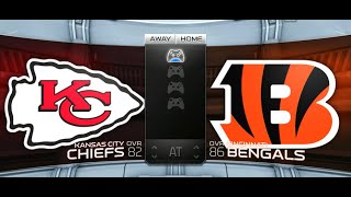 Kansas City Chiefs  Cincinnati Bengals 2  Madden NFL 15 [upl. by Marva]