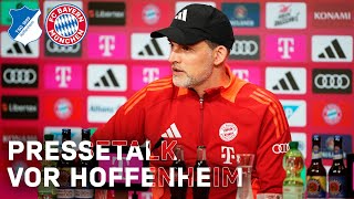 Pressetalk vor TSG Hoffenheim  FC Bayern  🇩🇪 [upl. by Nimrac]