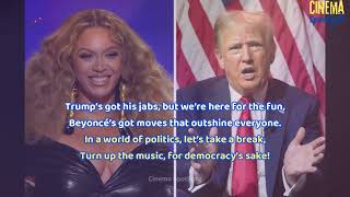 Dance Party with Beyonce and Trump beyonce donaldtrump [upl. by Noloc769]