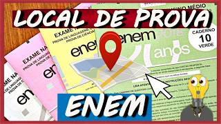 COMO VER LOCAL DE PROVA DO ENEM 2024 [upl. by Mitzl]