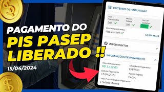 💰 PAGAMENTO do abono salarial LIBERADO  Confira como SACAR o PIS PASEP 2024 [upl. by Varden]