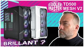 Masterbox TD500 MESH V2  Un boitier encore mieux par COOLER MASTER [upl. by Wehtam]