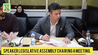 Speaker Legislative Assembly Chairing a Meeting [upl. by Feer]