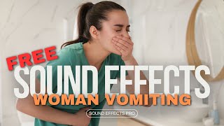 Vomiting In Toilet Vomit Sound Effects No Copyright Sound Effects Pro Royalty Free Sounds [upl. by Shaylah]