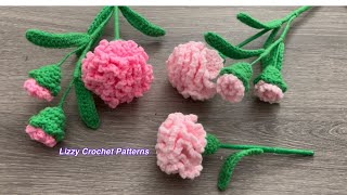 Lindos Claveles Tejidos a Crochet fáciles y rápidos🥰 [upl. by Pittel]