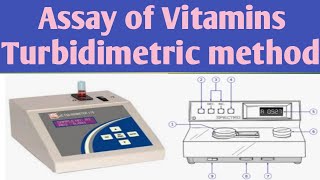 Microbiological assay of Vitamins Turbidimetric methods jitendrapatel assayofvitamins [upl. by Schriever]