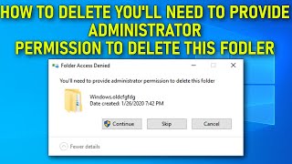 How to Fix You Require Permission from SYSTEM to make Changes to this Folder 2020 Guide [upl. by Calhoun]