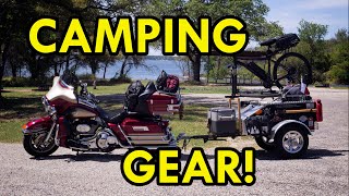 Camping In Style Check Out My Motorcycle Gear [upl. by Asil]