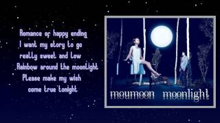 moumoon☾ moonlight  English ver  Lyrics [upl. by Akyre317]