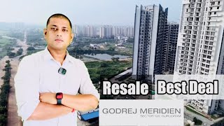 Resale  Godrej Meridien sector 106 Gurgaon Dwarka Expressway [upl. by Aicirtac]