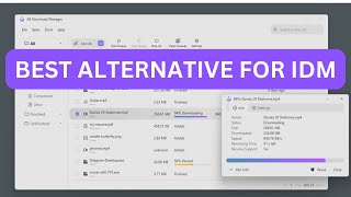 New Best Download Manager For Windows 1011 in 2024  Best IDM Alternatives  AB Download Manager [upl. by Tamas508]