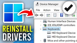 How To Reinstall Keyboard Drivers In Windows 11 amp 10 🖥️ [upl. by Zined]