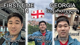 FIRST TIME IN GEORGIA 🇬🇪 amp in Europe Tbilisi Sighnaghi amp Kvareli  VLOG Season 2 Ep 2 [upl. by Radman]