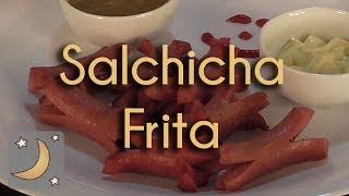 Como Hacer Salchicha Frita para los Niños  Receta de Salchichas Divertidas tipo Pulpitos [upl. by Noeled]