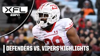 DC Defenders vs Vegas Vipers  XFL Full Game Highlights [upl. by Leacim]