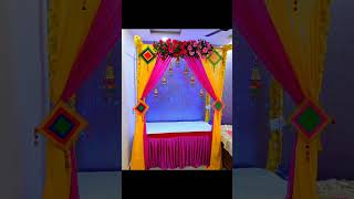 Ganpati decoration ideas for home  Ganpati decoration 2024  Ganpati decoration ideas for home 2024 [upl. by Jessamine]