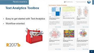 כלי חדש MATLAB R2017b – Text Analytics Toolbox [upl. by Behnken]