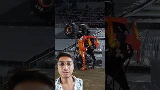 INSANE El Toro Loco Backflip SAVE  monsterjam shorts [upl. by Kinnard]