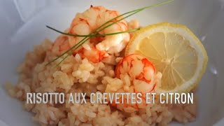 RISOTTO AUX CREVETTES ET CITRON 정말 쉽고 맛있는 리조또 [upl. by Ondrej]