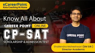 CPSAT  Career Point Scholarship amp Admission Test  shorts by SM Sir eCareerPointLearningapp [upl. by Ilise]