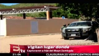 Aquí fue detenido el Mayito Gordo hijo del Mayo Zambada  Martin Espinosa [upl. by Akilak]