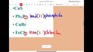 naming ionic compound with transition metals [upl. by Lihkin725]