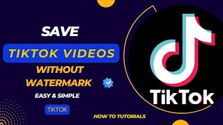 How to Download TikTok Videos without Watermark  No App  No Sign up [upl. by Helaine]