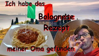 Ich habe das Bolognese Rezept meiner Oma getestet [upl. by Diad38]