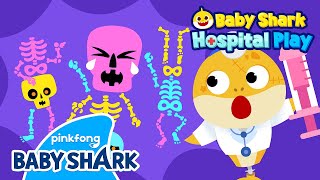 🎃NEW Halloween Monsters Visit Baby Shark Doctors Hospital  Hospital Play  Baby Shark Official [upl. by Alfonse]