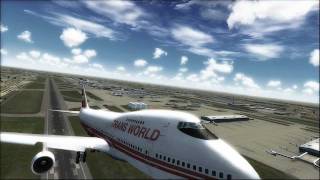 FSX CLS 747200300 HD [upl. by Annaitsirk166]