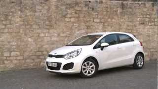 Essai Kia Rio 11 CRDi 75 85g BVM6 ISG Motion 2012 [upl. by Rozalie]