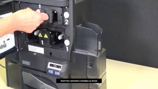 FARGO DTC4500e How to perform routine cleaning maintenance [upl. by Mellisent]