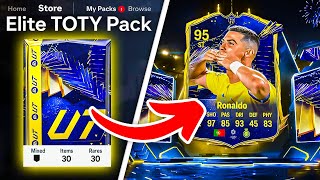 25x 600K ELITE TOTY PACKS 🤯 FC 24 Ultimate Team [upl. by Sahc155]