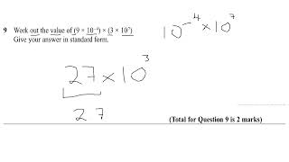 Maths Tutoring for KS2 KS3 and GCSE Maths Standard Form in just 75 seconds GCSE Maths 2025 [upl. by Norrab]