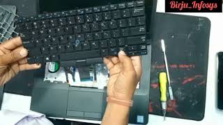 How To Change Any Laptop Keyboard  How To Remove Dell Laptop KeyboardReplace Laptop Keyboard 2024 [upl. by Yelsnik]