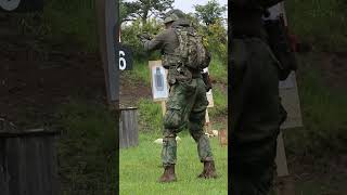 Netherlands Marines Training on the Pistol Range [upl. by Akerahs]