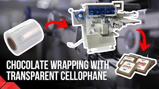 How To Wrap Chocolate With Transparent Cellophane [upl. by Miarfe847]