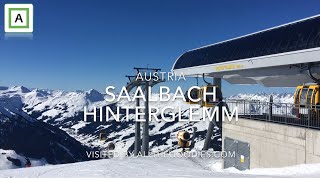 SaalbachHinterglemm ski destination Austria  allthegoodiescom [upl. by Winfield]