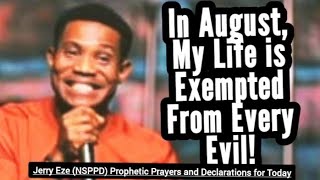 NSPPD LIVE THURSDAY 1ST AUGUST 2024  JERRY EZE NEW MONTH PROPHETIC PRAYERS AND DECLARATIONS WATCH [upl. by Dis193]