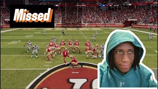 Madden 24 online regs field goal kicker is the mvp TUNE IN SUBSCRIBE [upl. by Egduj950]