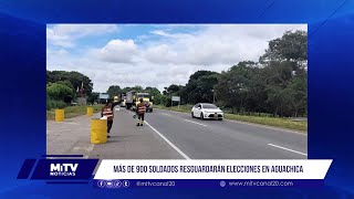 Ejército Nacional garantiza tranquilidad en jornada electoral [upl. by Bajaj647]