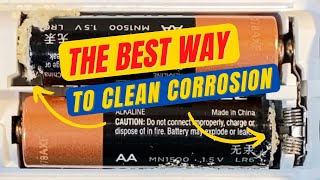 How to Clean Corrosion from Alkaline Battery Terminals [upl. by Anaes]