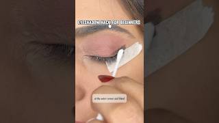 2 minutes EYESHADOW HACK for BEGINNERS ✨ eyeshadow eyeshadowtutorial ytshort makeuptips [upl. by Elrae]