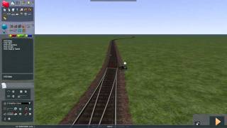 Railworks 3 Tutorial HD Superelevated and Basic Track Laying [upl. by Enelyar557]