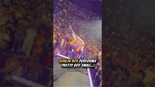 Soula Boy Performs Pretty Boy Swag For Packed Arena hiphop celebrity [upl. by Nev]