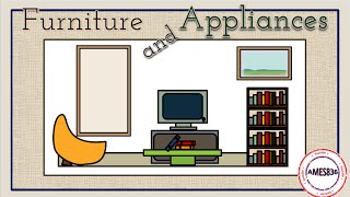 Furniture and Appliances  English Vocabulary [upl. by Hartnett]