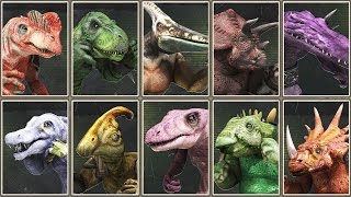 Dinosaurs Free Fighting Game  Dinosaur Men Dinosauroid  Eftsei Gaming [upl. by Hannasus218]