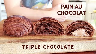 Triple Pain au chocolat Surprise your guests [upl. by Ethbun909]