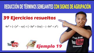 🔴 👉 Cómo Reducir Términos Semejantes CON PARÉNTESIS Y CORCHETES ❓ 💥Súper FÁCIL Para PRINCIPIANTES [upl. by Irrab]