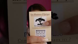 3 illusions d’optique  concentre toi  🤓 asmr [upl. by Auhsohey]